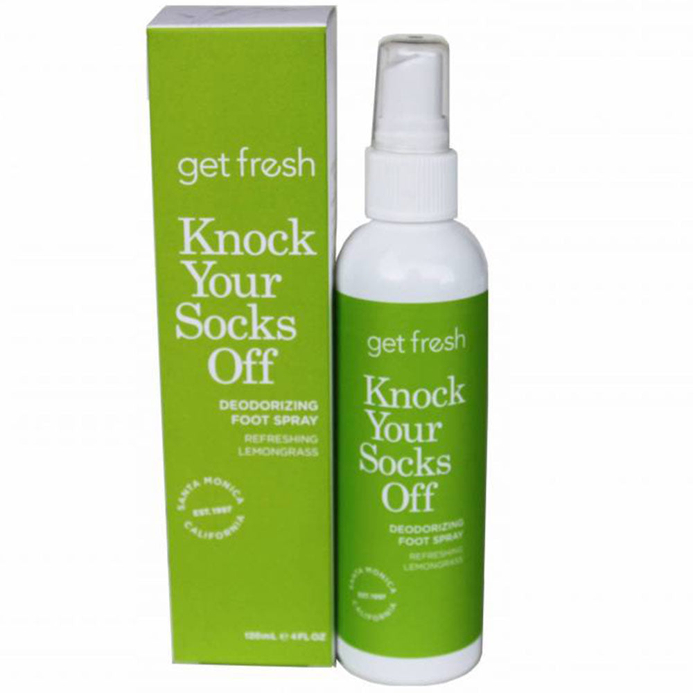 Knock Your Socks Off Deodorizing Foot Spray 4fl oz - Lemongrass