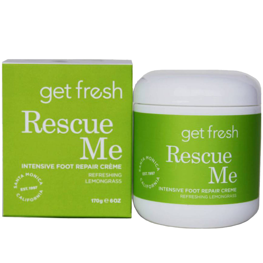 Rescue Me Intensive Foot Repair Creme 6oz - Lemongrass